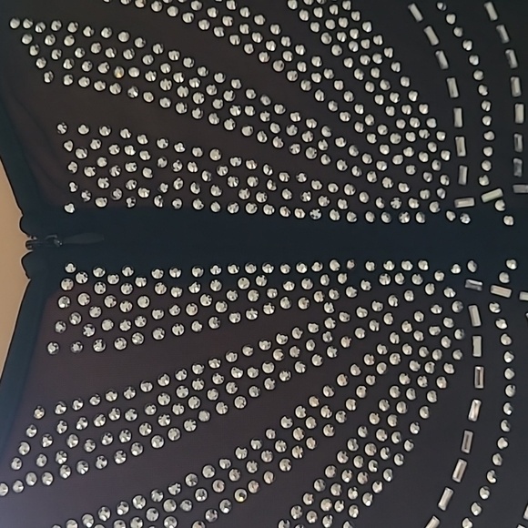 Beautiful party dress gown size M-L - Picture 6 of 8